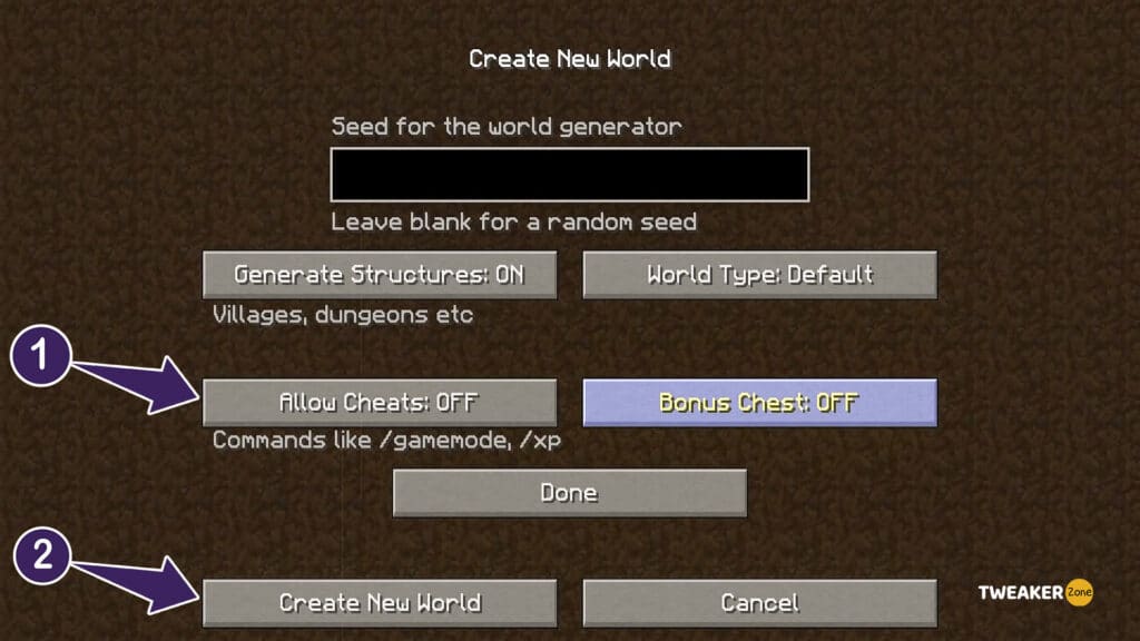 Create New World