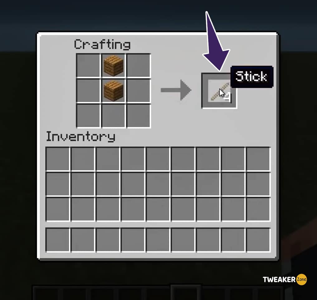 How to Make Sticks in Minecraft