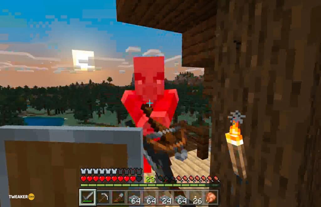 Trap The Pillagers in Minecraft