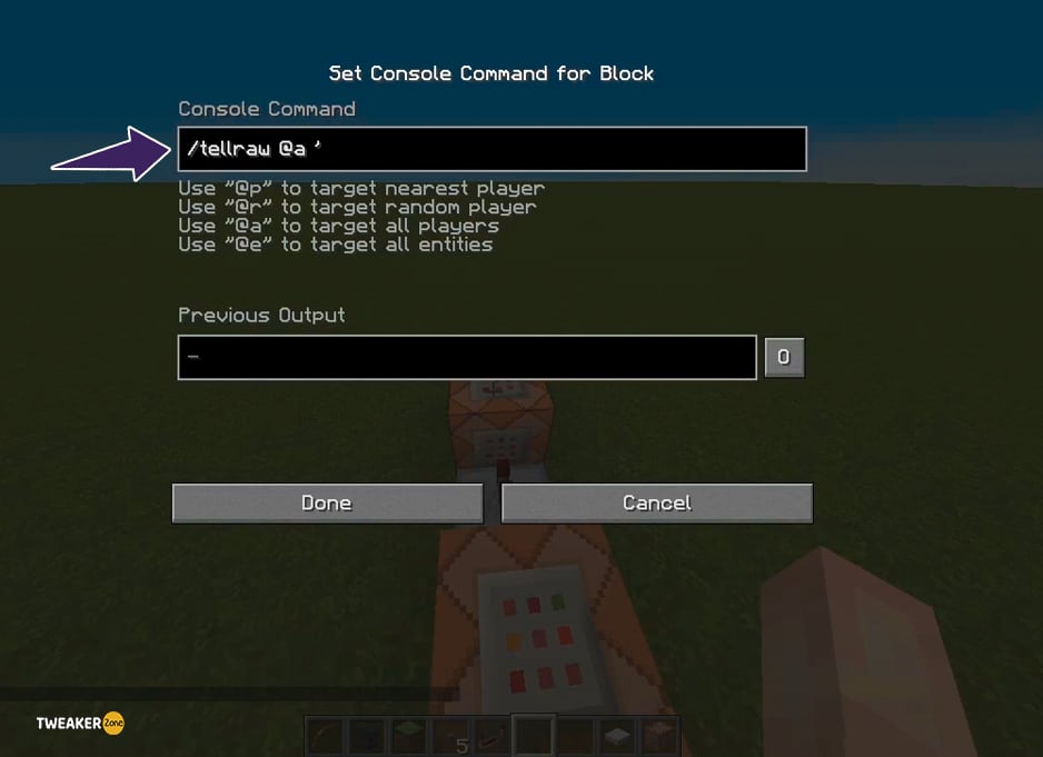 Tellraw Command to clear chat in Minecraft