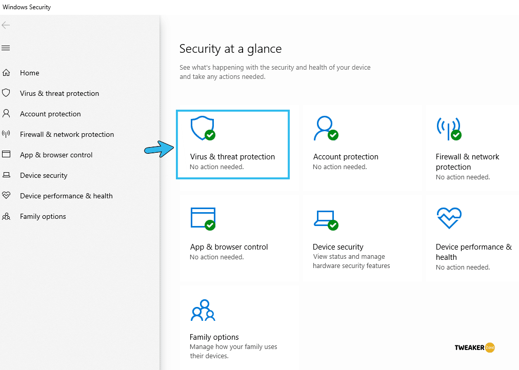 Virus & Threat Protection
