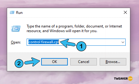 control firewall.cpl