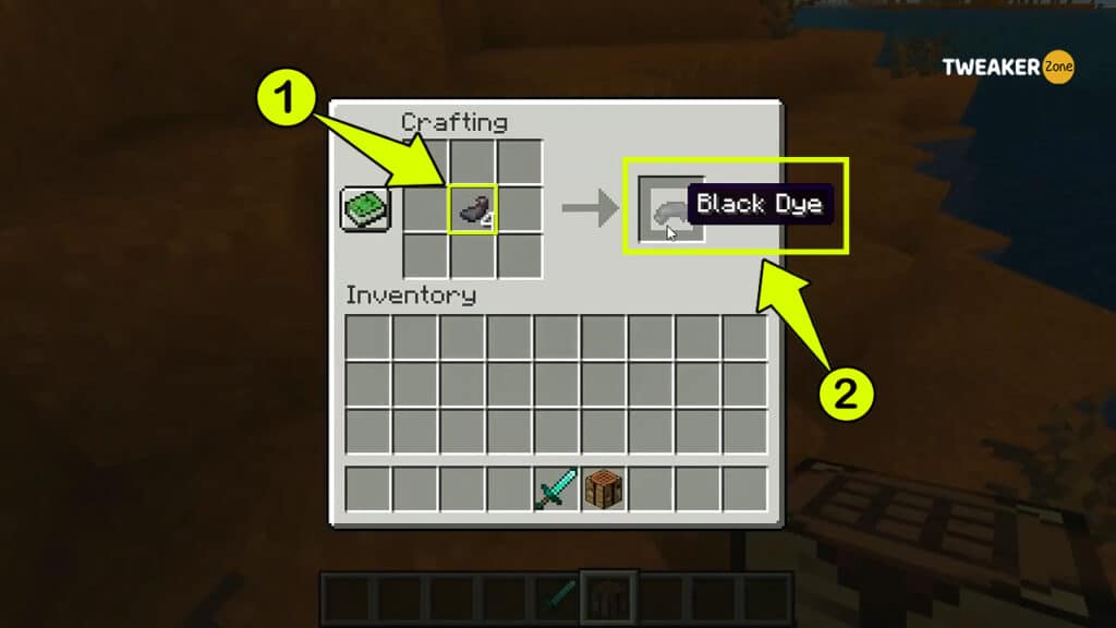 Get Black Dye From Ink sac