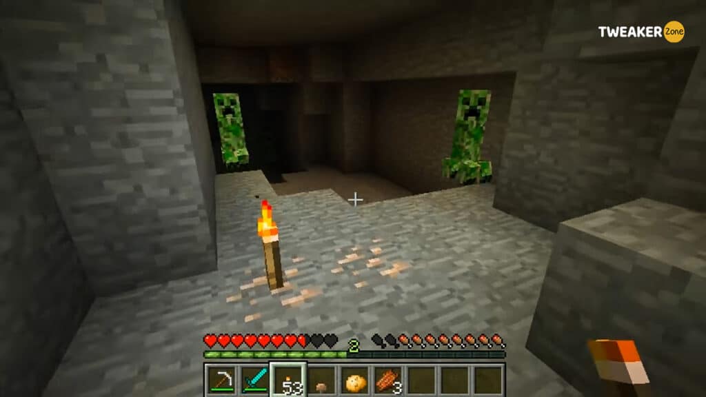 Torch usages In Minecraft